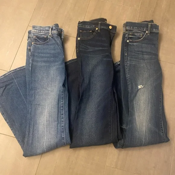 Stylish Blue Denim 70’s flare - Picture 1 of 2